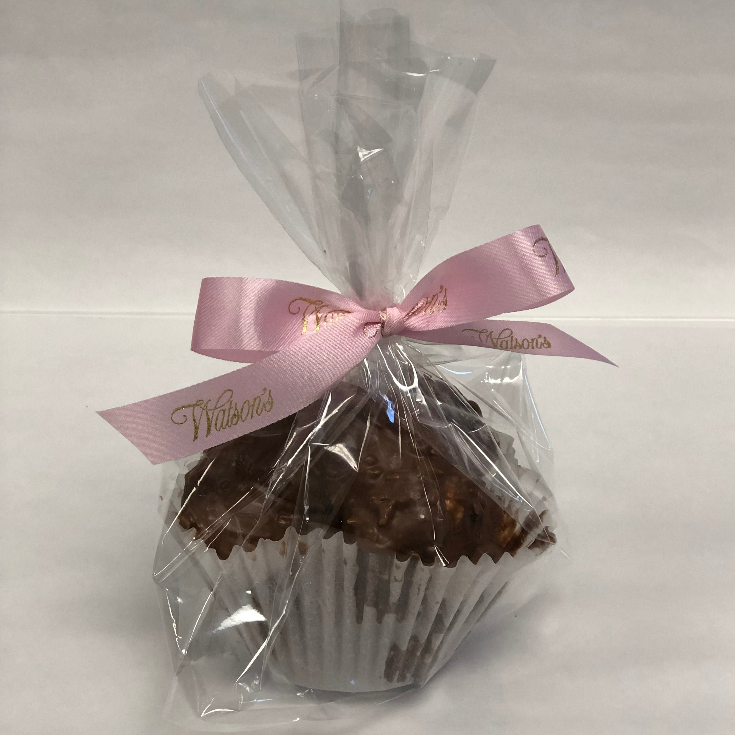 Cupcake sized Charlie Chaplin Chocolate