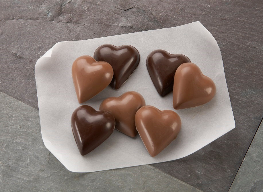 Petite Solid Chocolate Heart