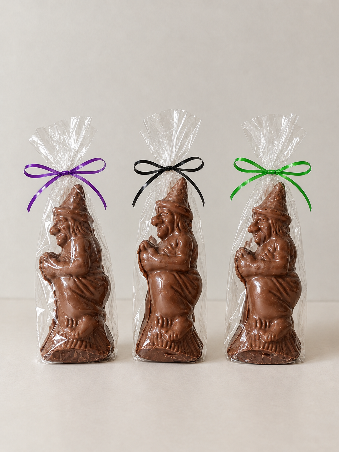 Solid Chocolate Witch