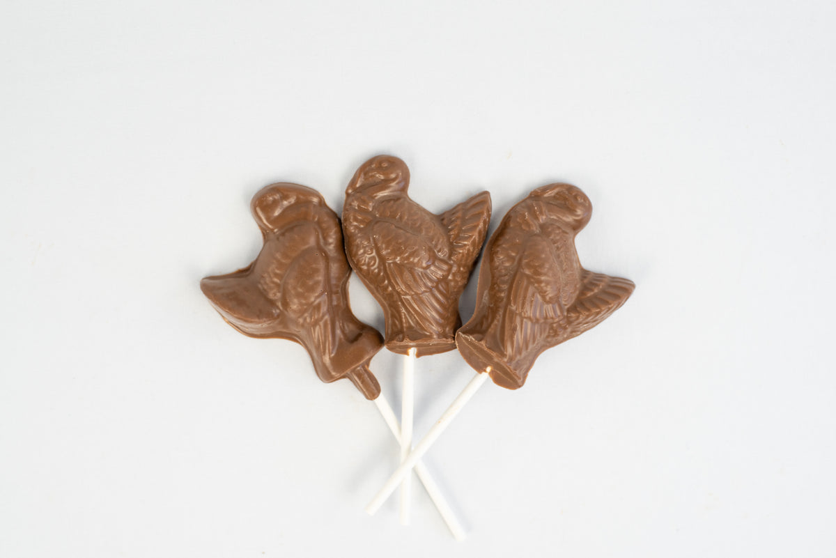 Chocolate Turkey Sucker