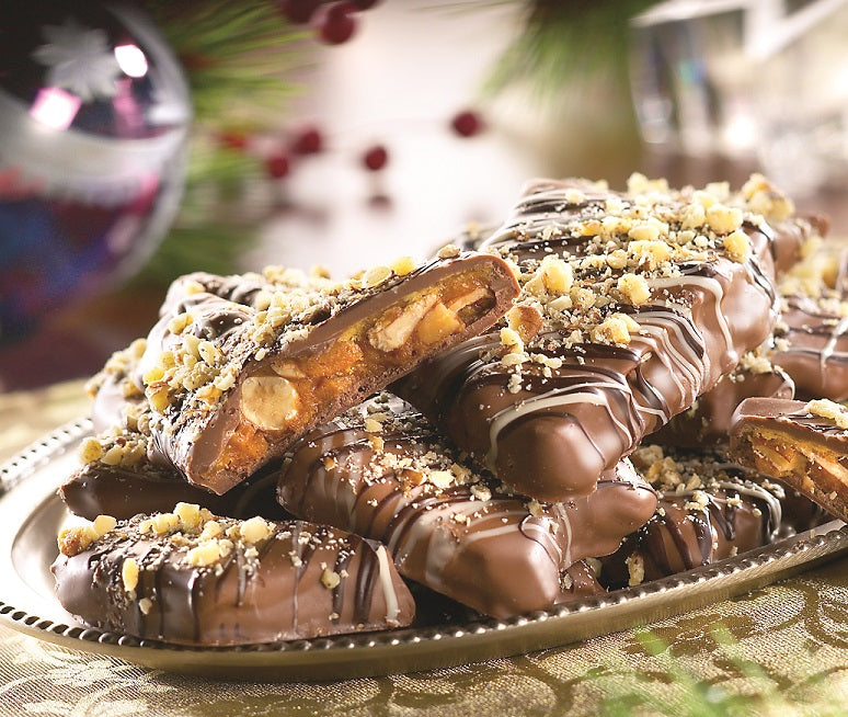 Gourmet nut brittle