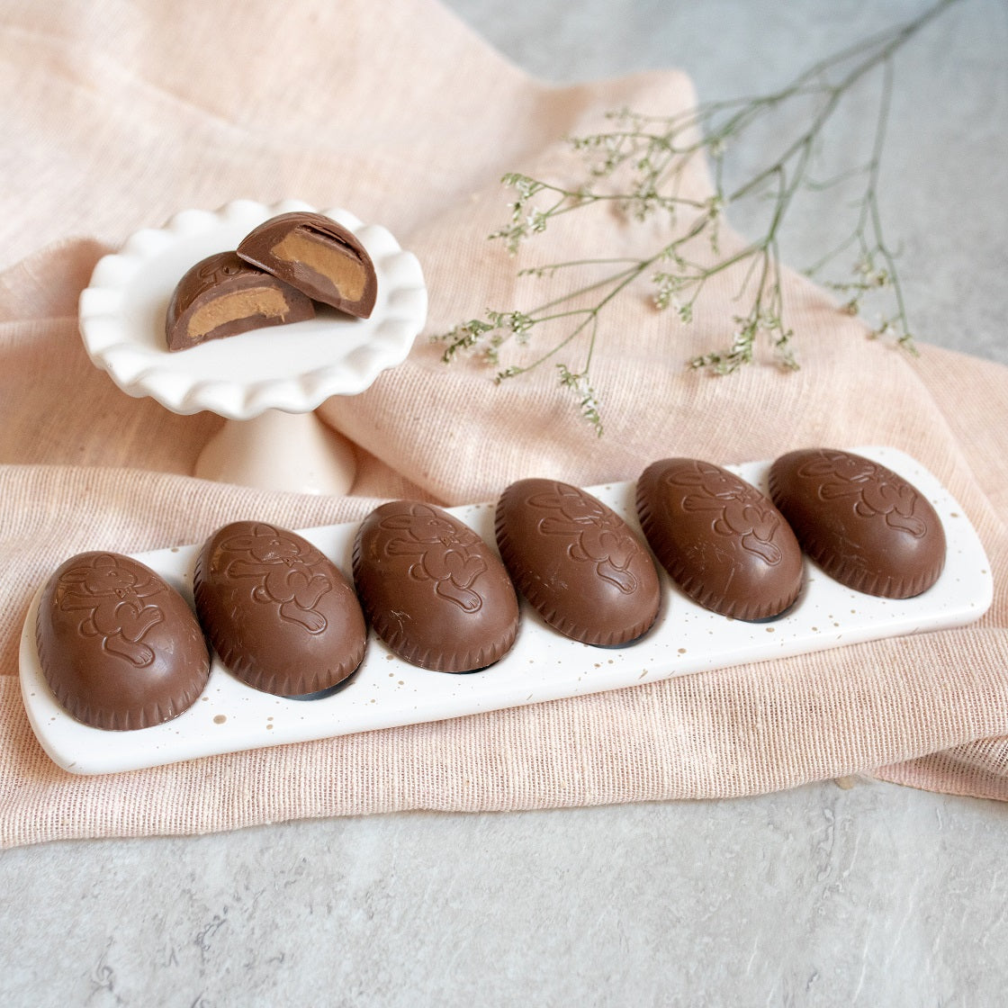 Chocolate Peanut Butter Easter Eggs