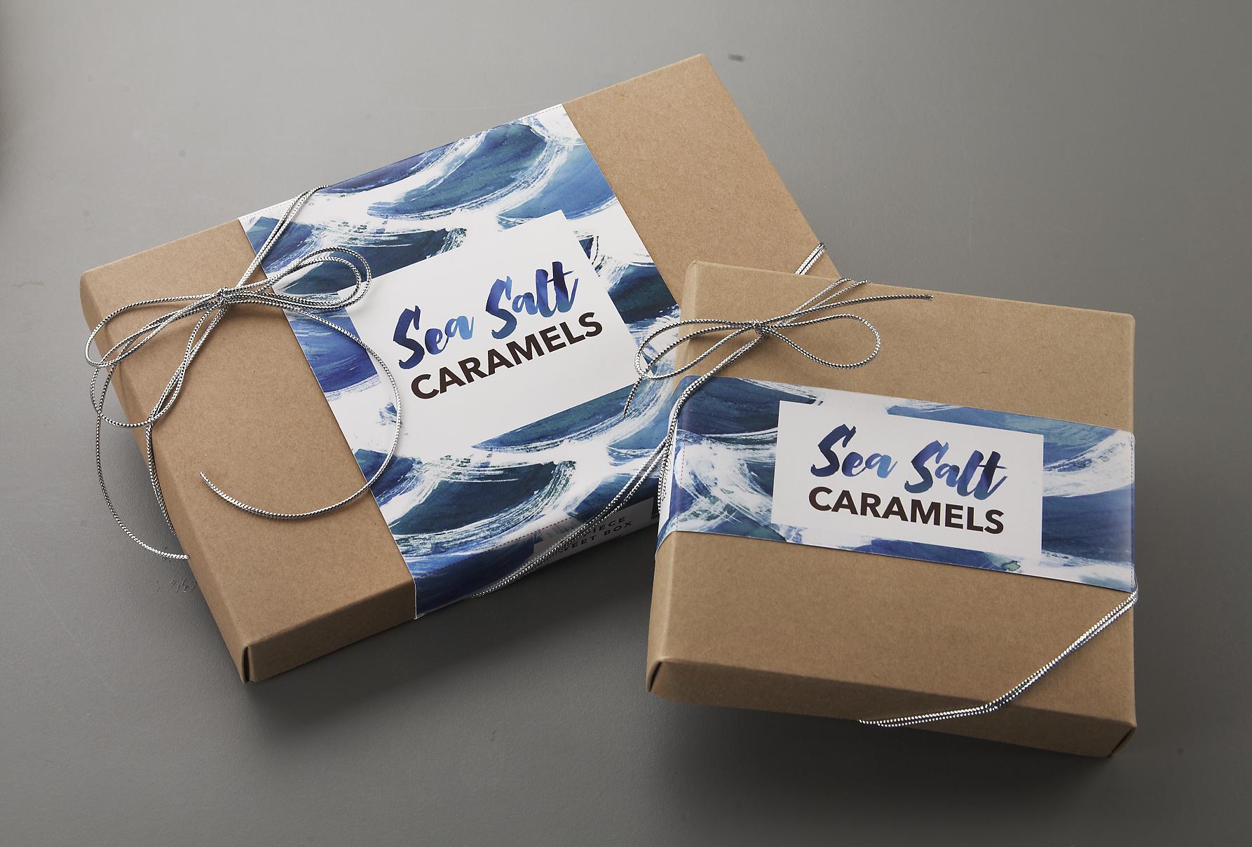 Packaged Sea Salt Chocolate Caramels