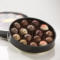 assortment of chocolate truffles