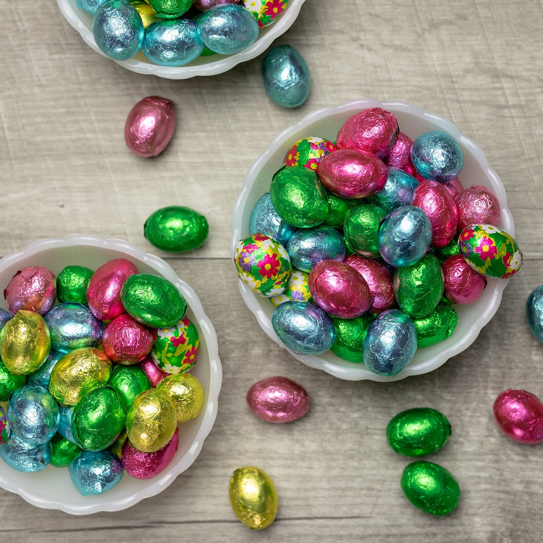 Foiled Mini Milk Chocolate Eggs